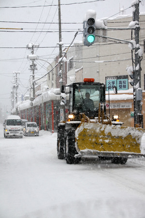 湯沢市積雪情報 2014.12.15.市内の様子１ .jpg