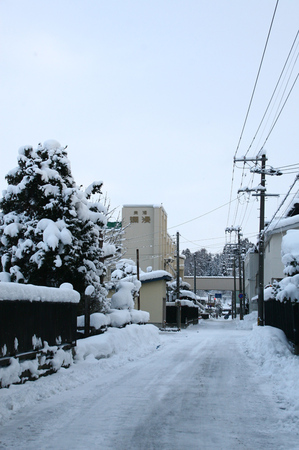 秋田県　湯沢市　積雪情報2016.1.12.4　.jpg