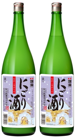 むかしながらの にごり酒 1800ml 2本